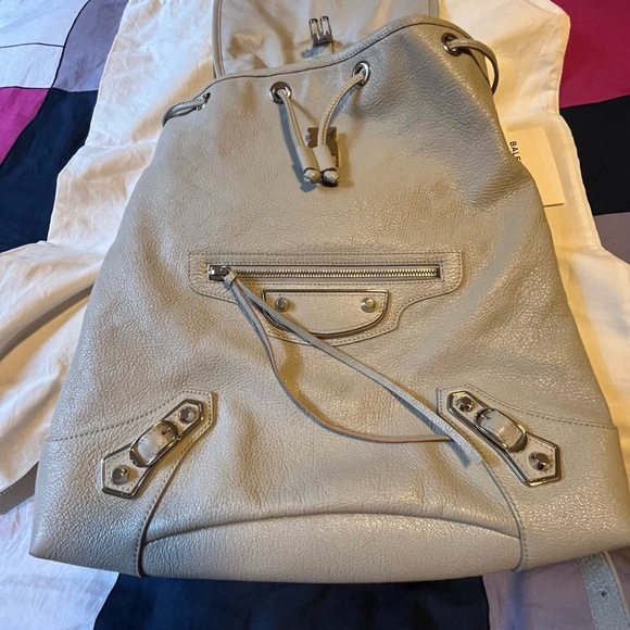 Balenciaga Metallic Edge Traveller Backpack - Picture 6 of 10